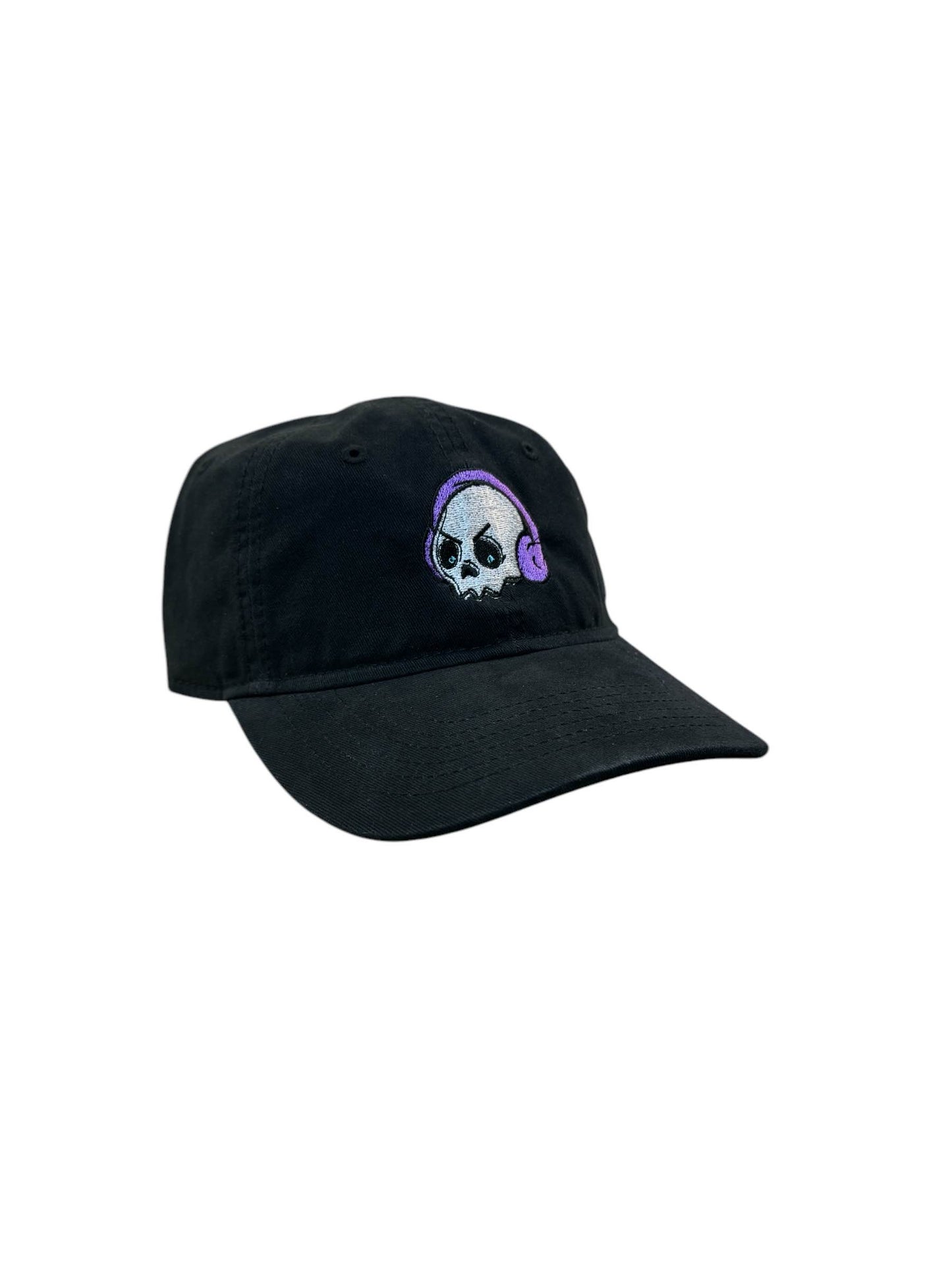 The Beat Lounge Skull Embroidered Dad Hat