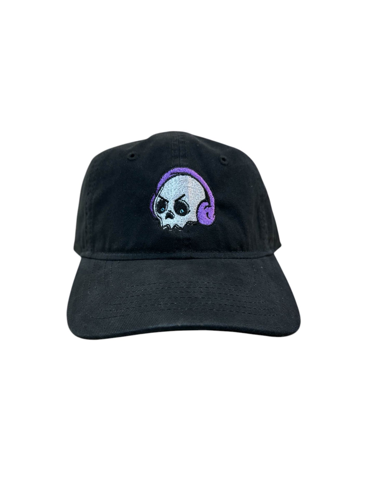 The Beat Lounge Skull Embroidered Dad Hat